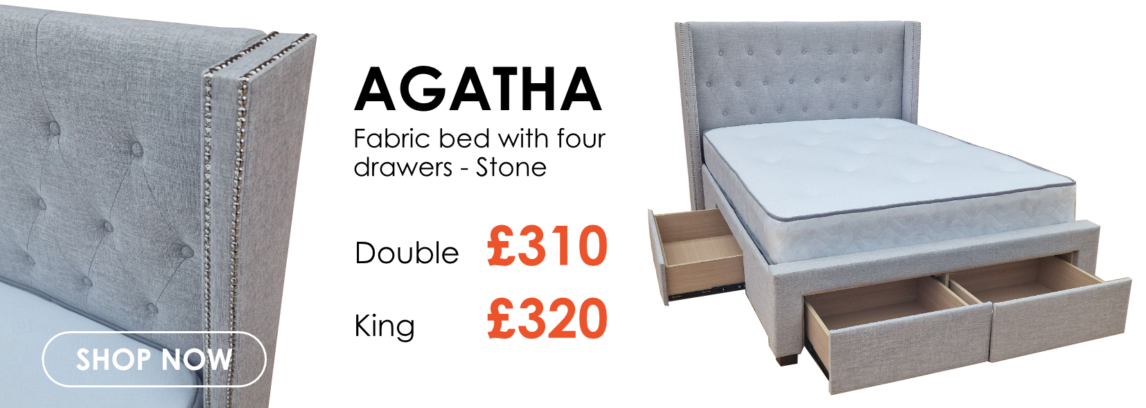 Agatha Drawer Bed