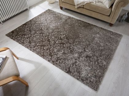 Barada Mauve Rug 160 x 230 - Grey
