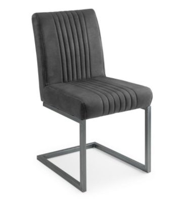 Brooklyn Dining Chair - Charcoal Grey
