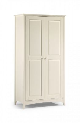 Cameo 2 Door Wardrobe - Stone White