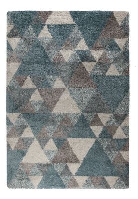 Dakari Rug 160 x 230 - Nuru Blue / Cream / Grey Rug