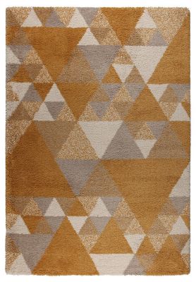 Dakari Rug 200x290 - Nuru Ochre / Cream / Grey Rug