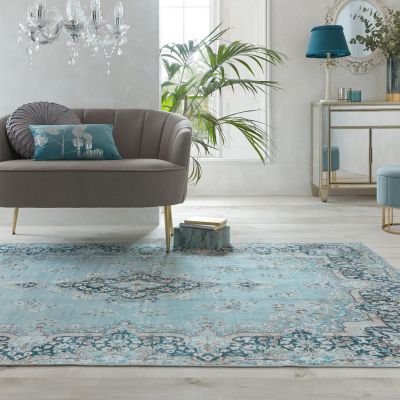 Fold Colby Duckegg Rug 120 x 170