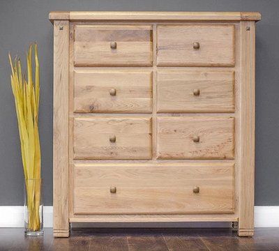 Donny Oak 7 Drawers Chest