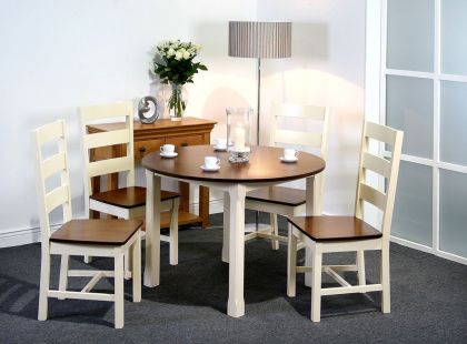 Turin 4ft Dining Set