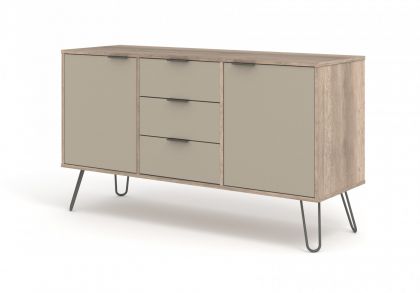 Augusta Medium 2 Door 3 Drawer Sideboard - Driftwood