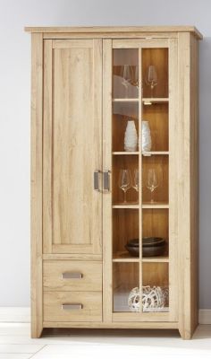 Canyon 2 Door 2 Drawer Storage Floor Cabinet