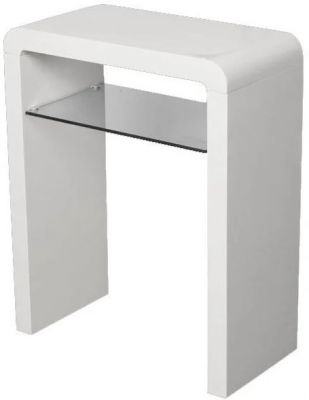 Clarus Small Console Table - White