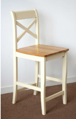 Clermont Bar Stool Cream Oak