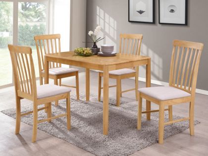 Cologne 110cm Dining Table - Light Oak