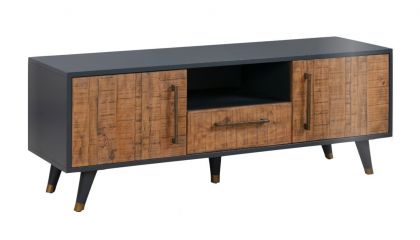 Cortina Large TV Unit - Rustic Pine