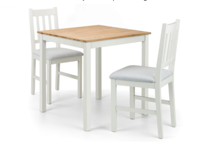 Coxmoor Ivory & Oak Square Dining Set
