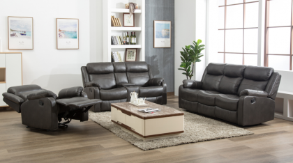 Erica Fabric Recliner Chair - Brown