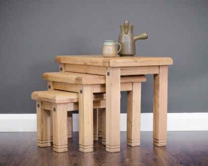 Donny Oak Nest of Table
