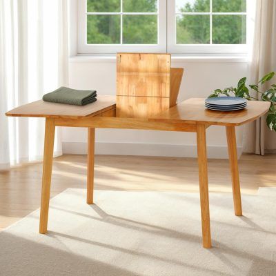 Emery Extending Dining Set - Natural Oak Effect