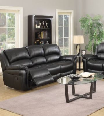 Farnham Leather Air 3+1+1 Suite - Black