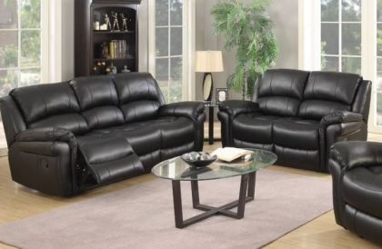 Farnham Leather Air Suite 3+2 - Black
