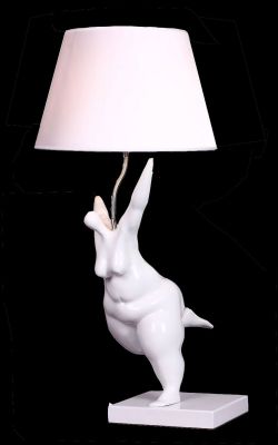 Fat Lady Lamp White