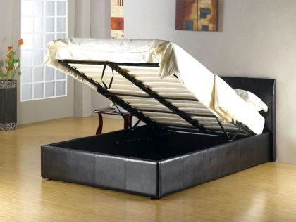 Fusion Storage King Size Bed 5ft - Black