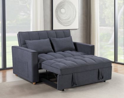 Morgan Sofa Bed - Grey Fabric Upholstery