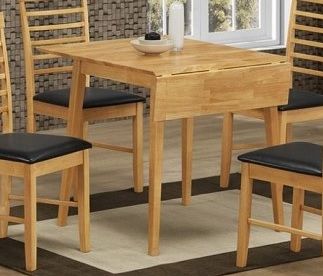 Light oak sales drop leaf table