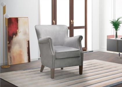 Harlow Vintage Chair - Pewter Grey