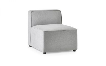 Lago Combination Sofa SINGLE Seat Section - Grey