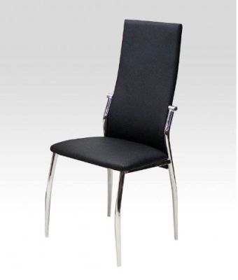Lazio PU Chair (Sold in 2s) - Black
