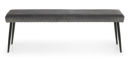 Luxe Low Bench - Grey