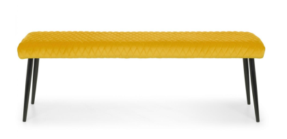 Luxe Low Bench - Mustard