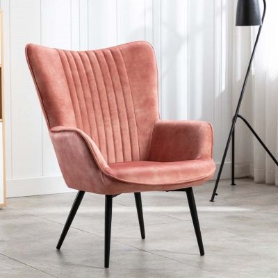 Lynn Blush Accent Chair