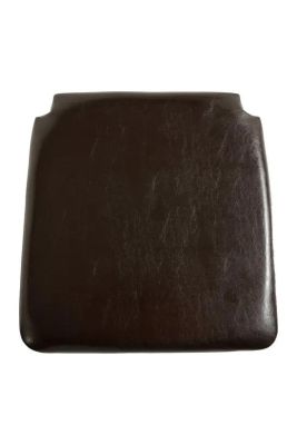 Faux Leather Seat Pad (PAIR) Brown Faux Leather