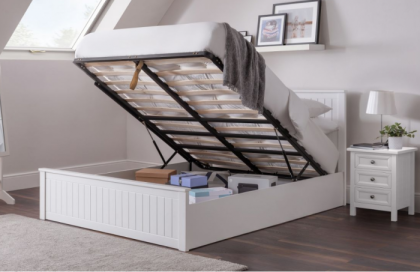 Maine Bed - Surf White