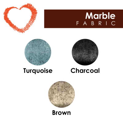 Salamanca Marble Turquoise-5ft - King Size-Ottoman
