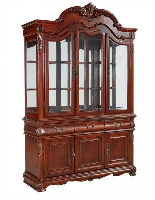 Marsais 3 Drawer Display Cabinet