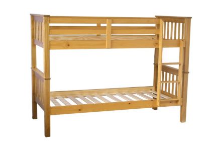 Alice Bunk Bed - Honey Oak