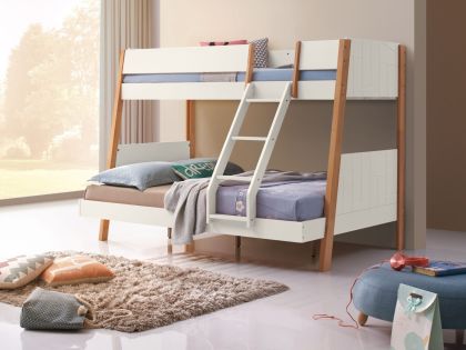 Rover Triple Bunk Bed - White