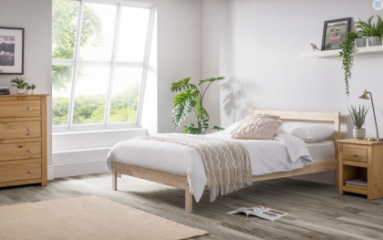Sami Single Bed 90Cm - Unfinished Pine