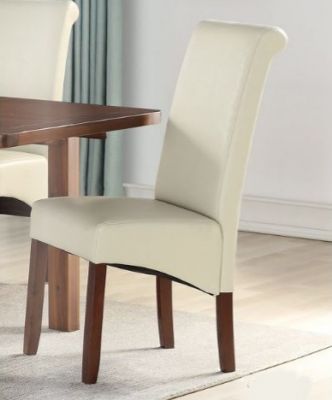 Sophie Dining Chair - Acacia/Cream