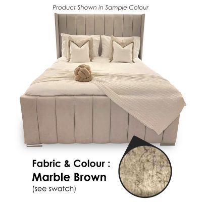 Zaragoza Marble Brown-6ft - Super King-Standard