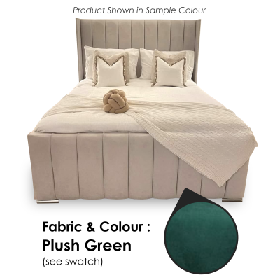 Zaragoza Plush Green-4'6ft - Double-Standard