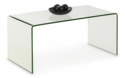 Amalfi Bent Glass Coffee Table