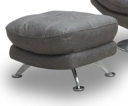 Axis Occasional Footstool - Dark Grey