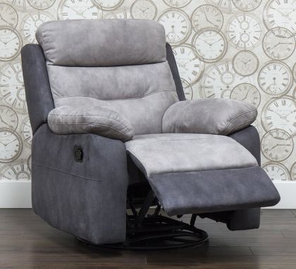 Dillon Fabric 1 Seater Recliner Sofa
