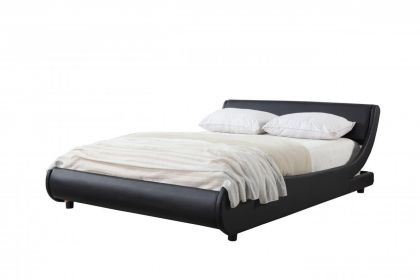 Griffin PVC Double Bed - Black