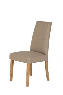 Hanbury Oatmeal Fabric Dining Chair