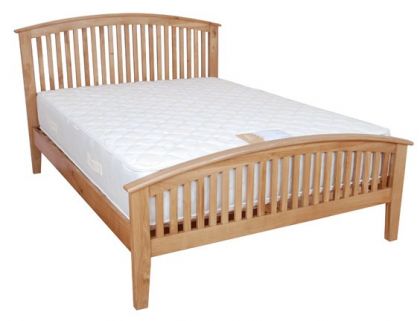 Jersey Solid Oak KIng Size Bed - 5ft