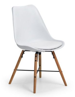 Kari Dining Chair - White & Oak