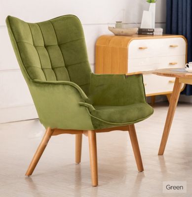 Kayla Fabric Chair - Green