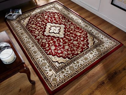 Ottoman Temple Rug 80x150 - Red